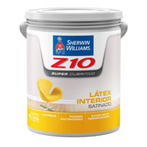 Z10 interior blanco satinado Z10 Super Cubritivo Interior Satinado Blanco
