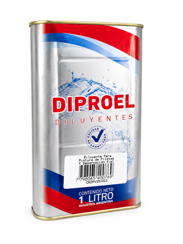 Diluyente Diproel para Pintura de Pileta y Demarcación Vial