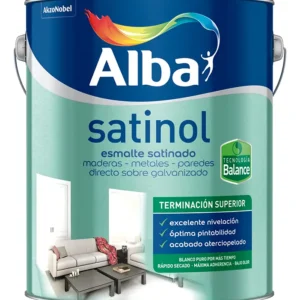 Esmalte al Agua Alba Satinol Balance