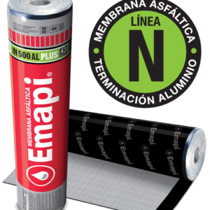 Emapi Membrana Asfaltica N500 AL PLUS Aluminio X 43 KG