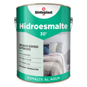 Pintura Esmalte al Agua Sinteplast Hidroesmalte Satinado