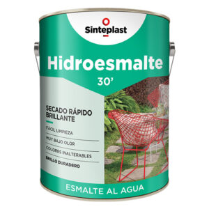 Pintura Esmalte al Agua Sinteplast Hidroesmalte Brillante