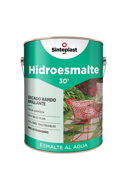 Pintura Esmalte al Agua Sinteplast Hidroesmalte Brillante